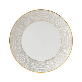 Wedgwood Plato Postre Arris-Gio Gold 20 cm Bone China/New Bone China (4 Unidades)